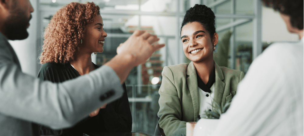 Diagram showing the steps of our recruitment journey from application to getting started